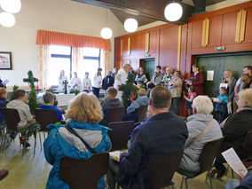 Palmsonntag in St. Crescentius - Beginn der Heiligen Woche (© Karl-Franz Thiede)